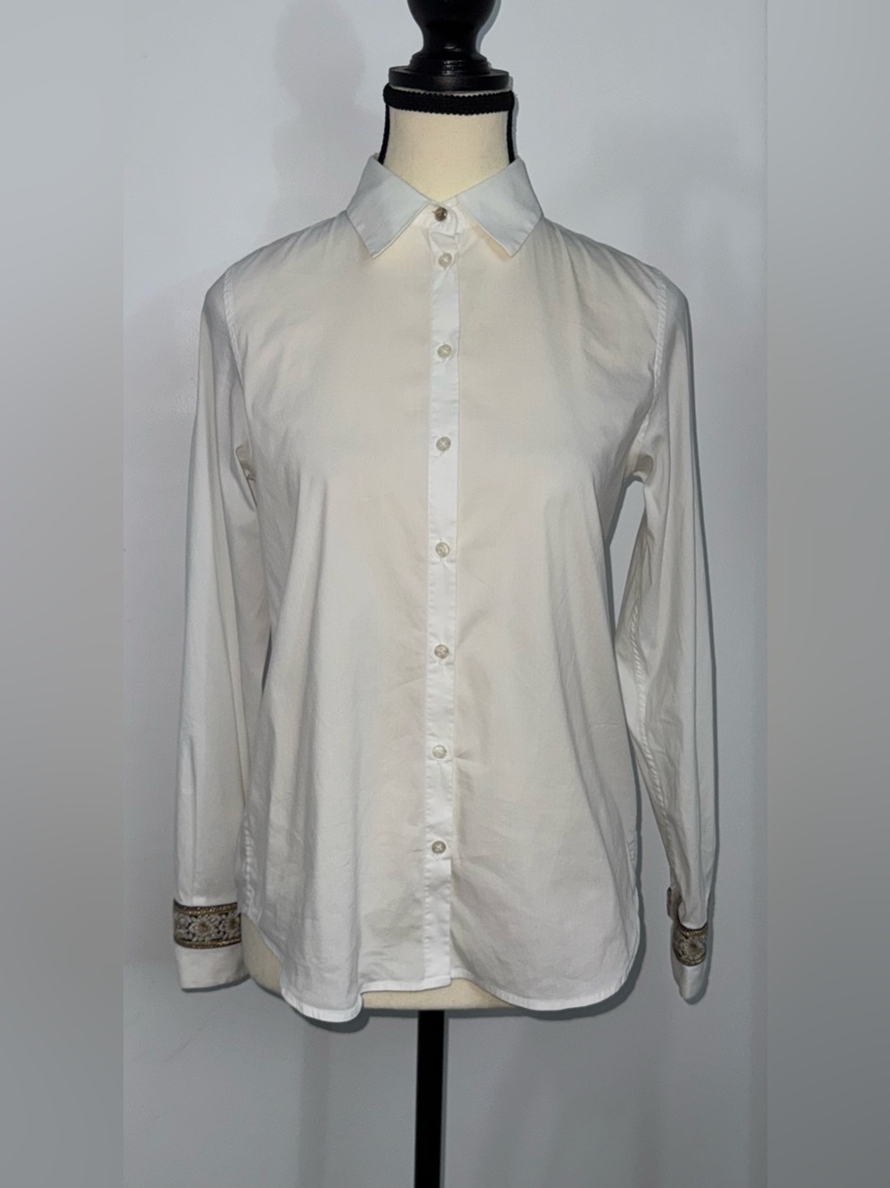 Mos Mosh Martina Deco Women’s Shirt Size XS - White - Picture 3 of 16